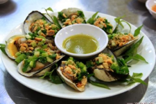 Sò méo nướng 